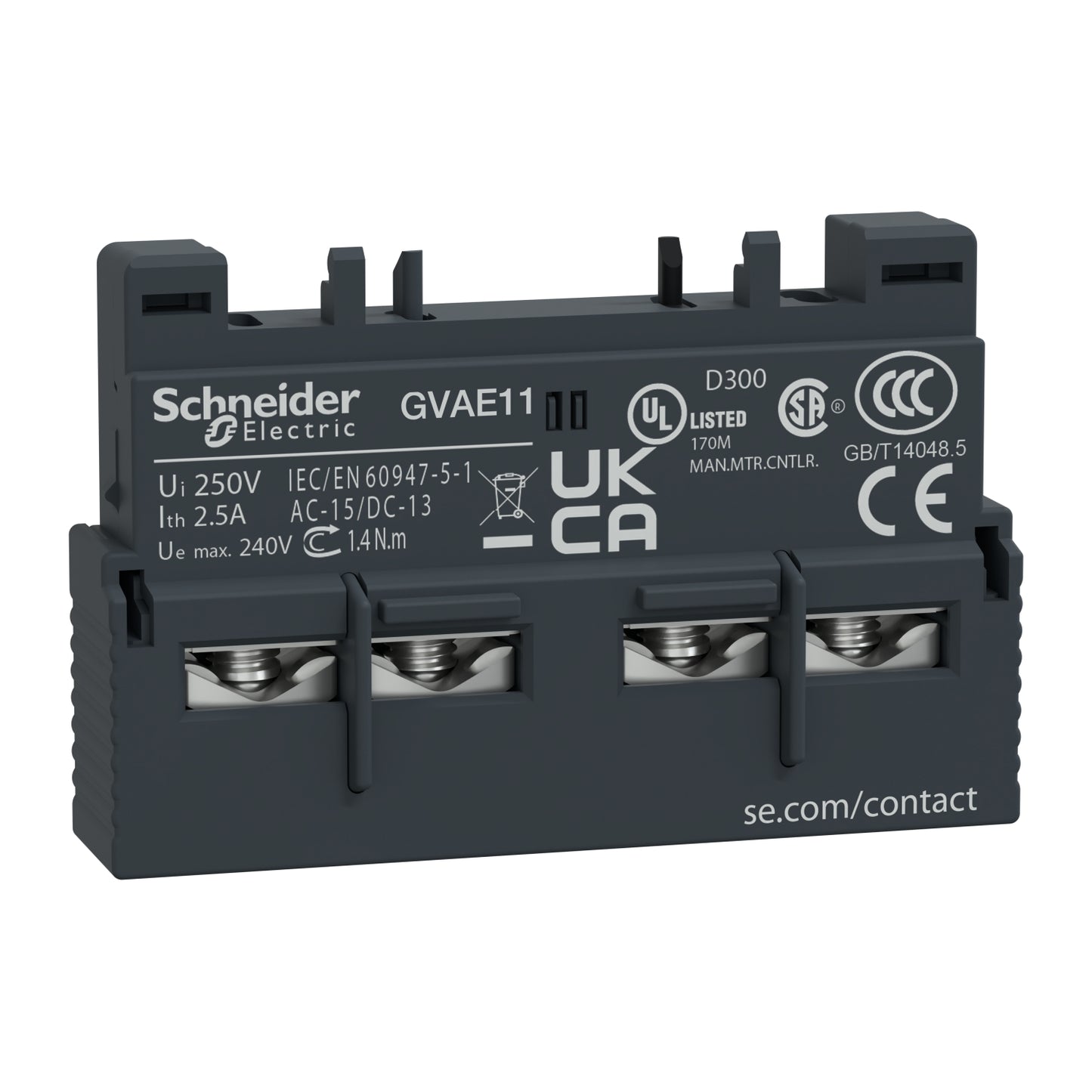 Schneider Electric GVAE11 Hilfsschalterblock – AOI Now