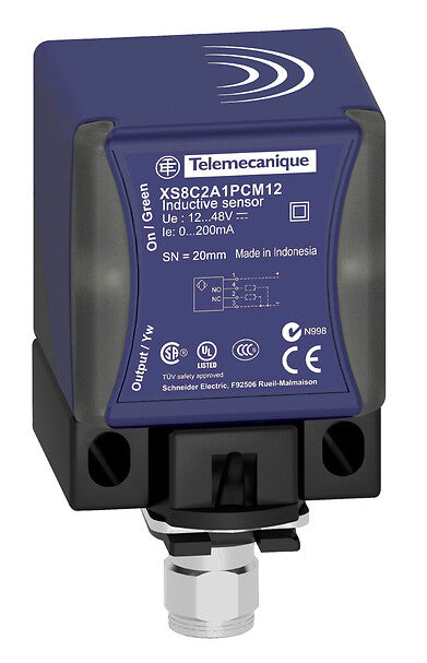Telemecanique Sensors XS8C2A4PCM12 induktiver Näherungssensor – AOI Now